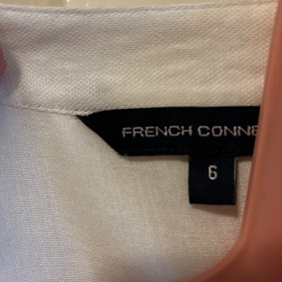 French connection white linen dress - Picture 7 of 7